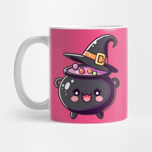 Cute Witch Cauldron Mug